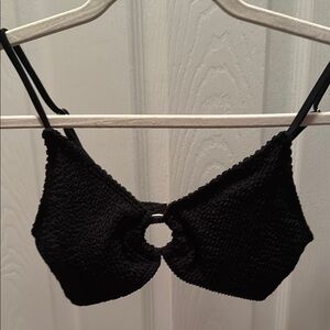 Black Bathing Suit Top